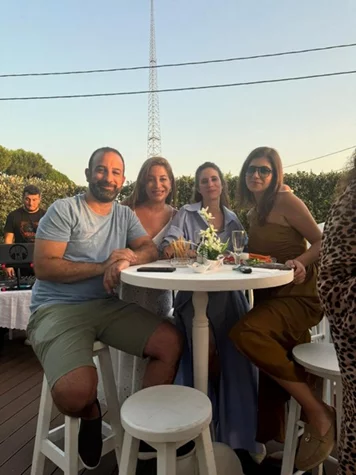 Sunset Gathering at Karam Residence in Amchit